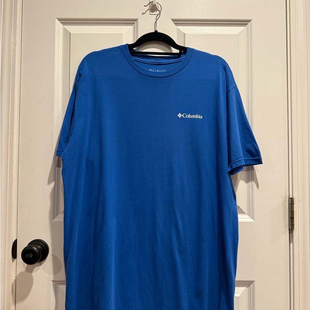 Columbia Men's Vibrant Blue Short Sleeve Tee